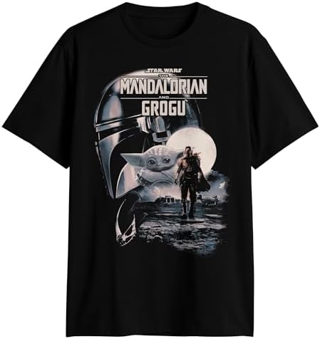 Amazon.com: Star Wars Mandalorian Grogu The Child Men's T-Shirt